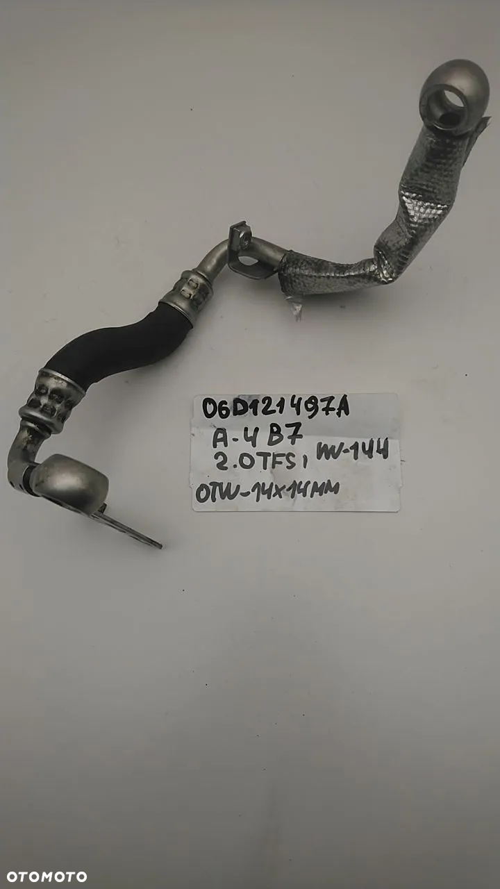 VW AUDI SEAT SKODA RURKA TURBOSPRĘŻARKI - 29