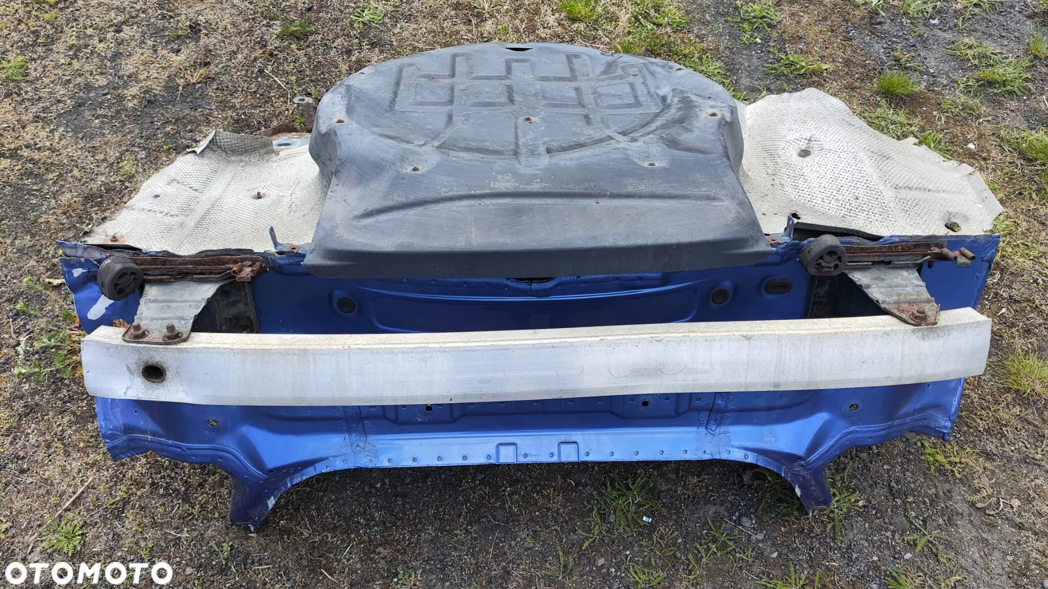 PAS TYLNY WANNA OSŁONA PODWOZIA BELKA WZMOCNIENIE DUPA TYŁ MERCEDES CL W216 C216 - 8