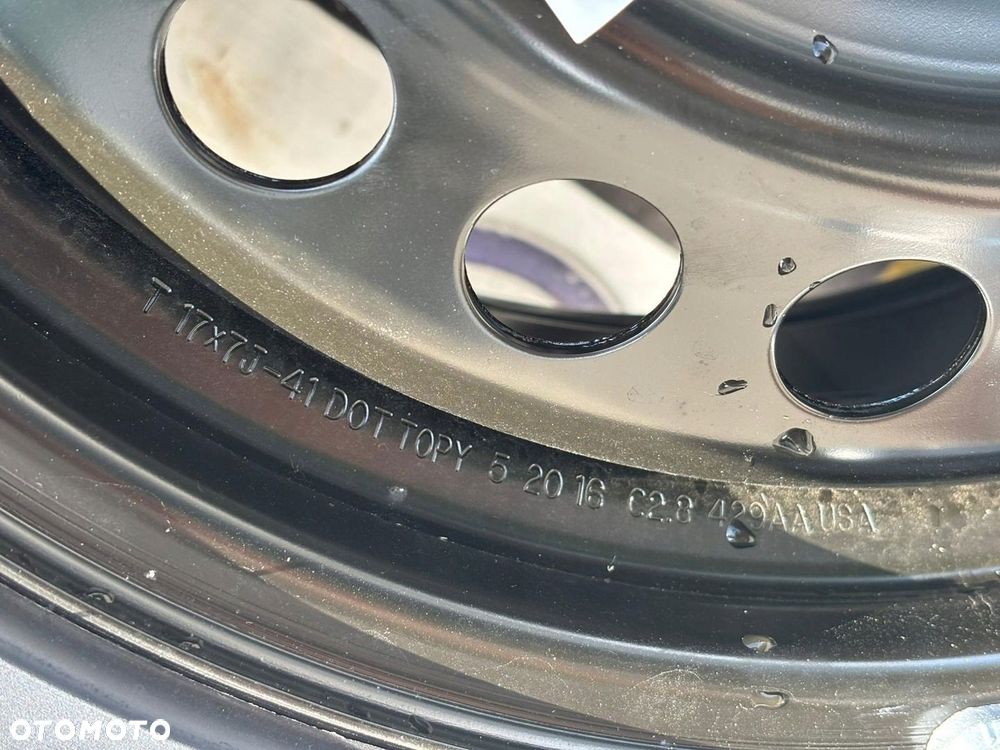 JEEP CHEROKEE KL KOŁO DOJAZDOWE KLUCZE FELGA R17 5x110 - 7