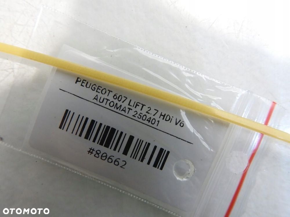 PODSZYBIE PEUGEOT 607 2.7 V6 HDI 9629150877 - 4