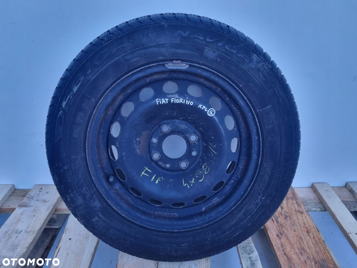 Bipper Fiorino III Nemo FELGI STALOWE KOŁA ZIMOWE 14 cali 175/70 R14 2021r - 3