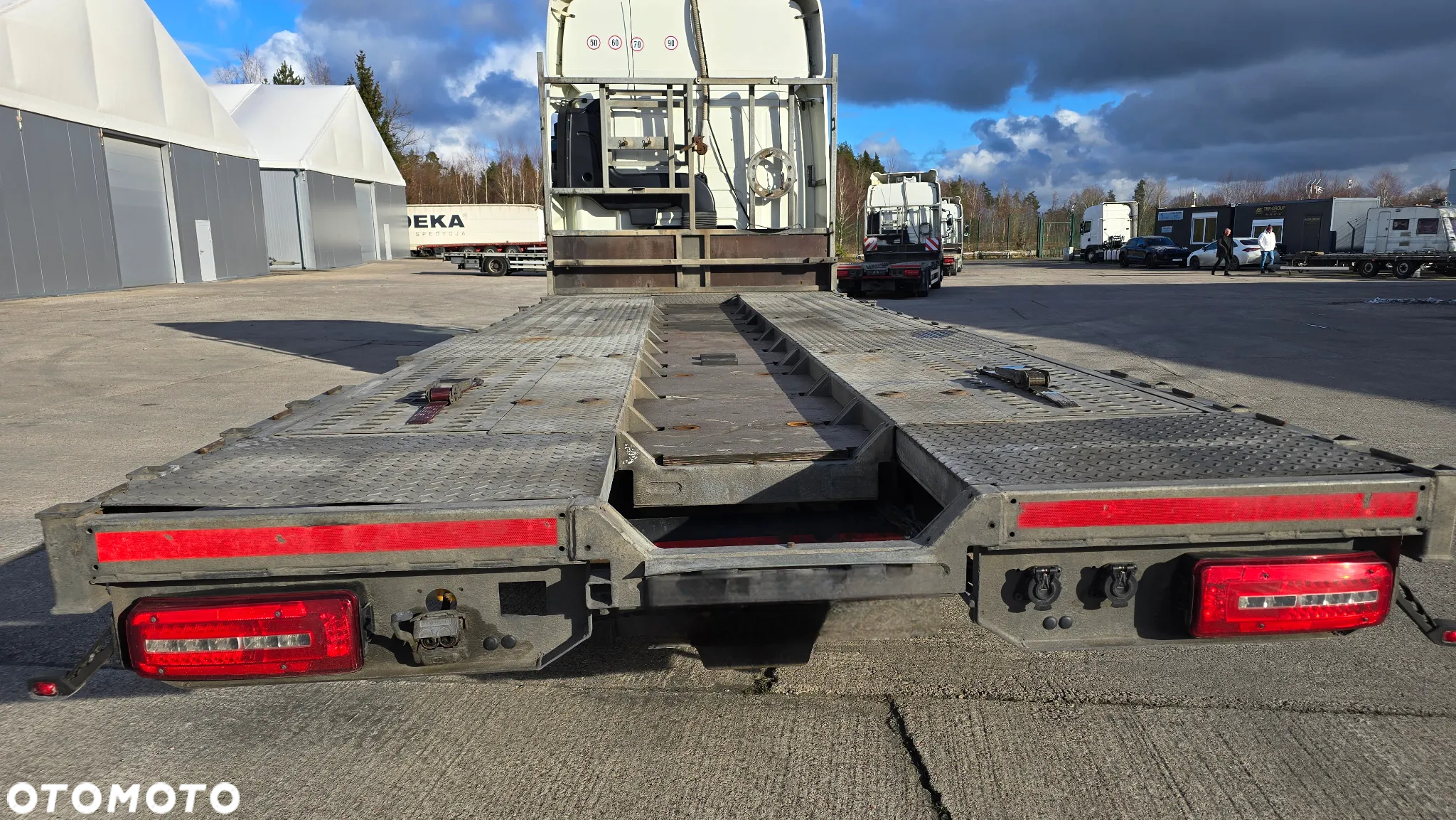 DAF CF 410 EURO 6 Laweta - Platforma super stan - 9