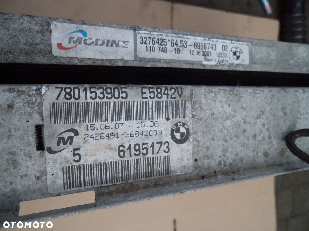 chłodnica wody klimy komplet bmw e87 e90 2.0 d 177 - 4