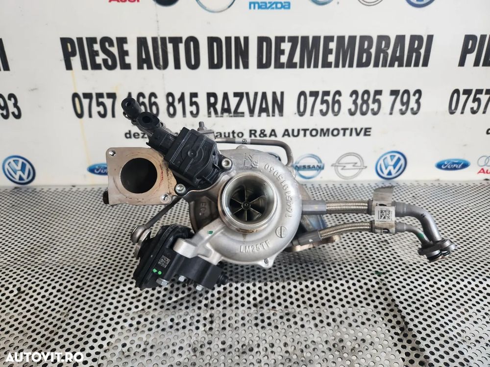 Turbo Turbina Noua Sub 1.000 Km Fiat 500X Jeep Compass Renegade 1.3 Benzina Turbo Hybrid Cod Motor - 2