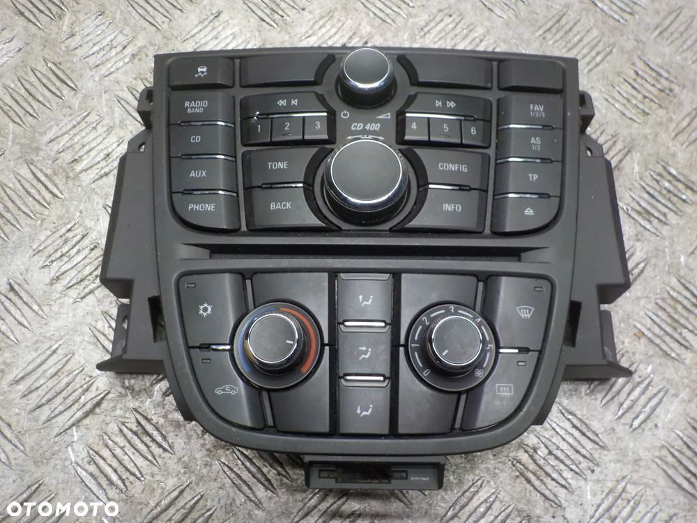 OPEL ASTRA J IV PANEL KLIMATYZACJI RADIA 13360099 - 2