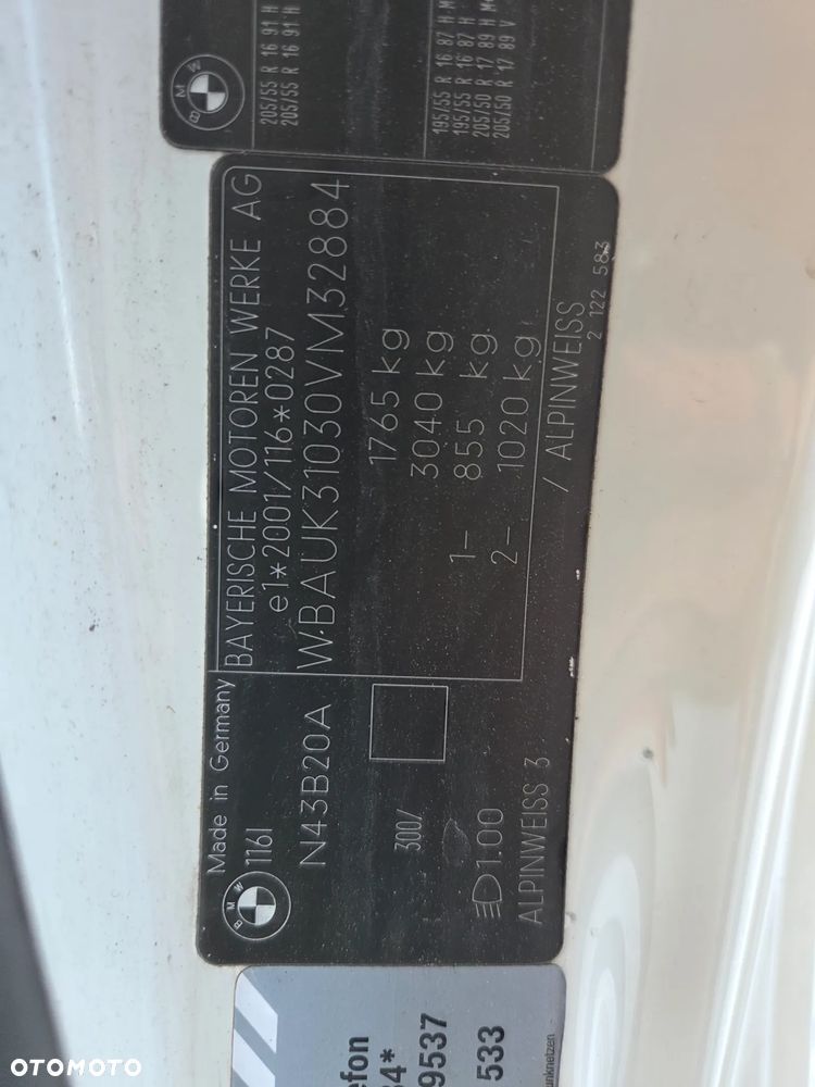 BMW Seria 1 116i - 13