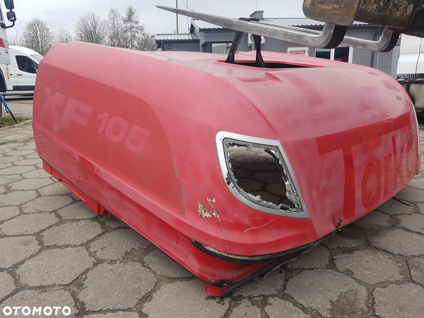 DACH GLOB CZAPA CZAPKA KABINA DAF XF 105 106 SUPER SPACE CAB - 5