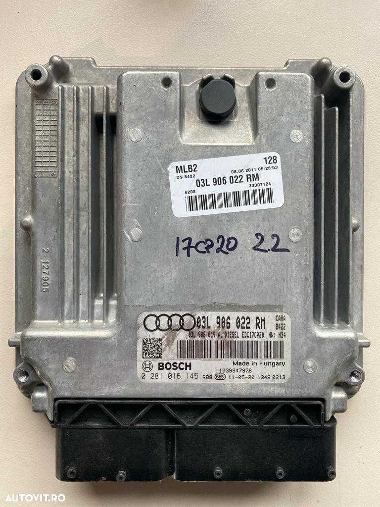 Calculator motor Audi A5 8T 2008-2015 2.0 03L906022RM  0281016145 - 1