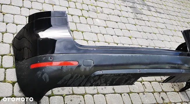 VW TOUAREG ZDERZAK TYL TYLNY KPL PDC - 3