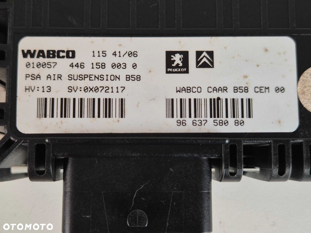 citroen c4 picasso moduł sterownik zawieszenia pneumatycznego WABCO - 4