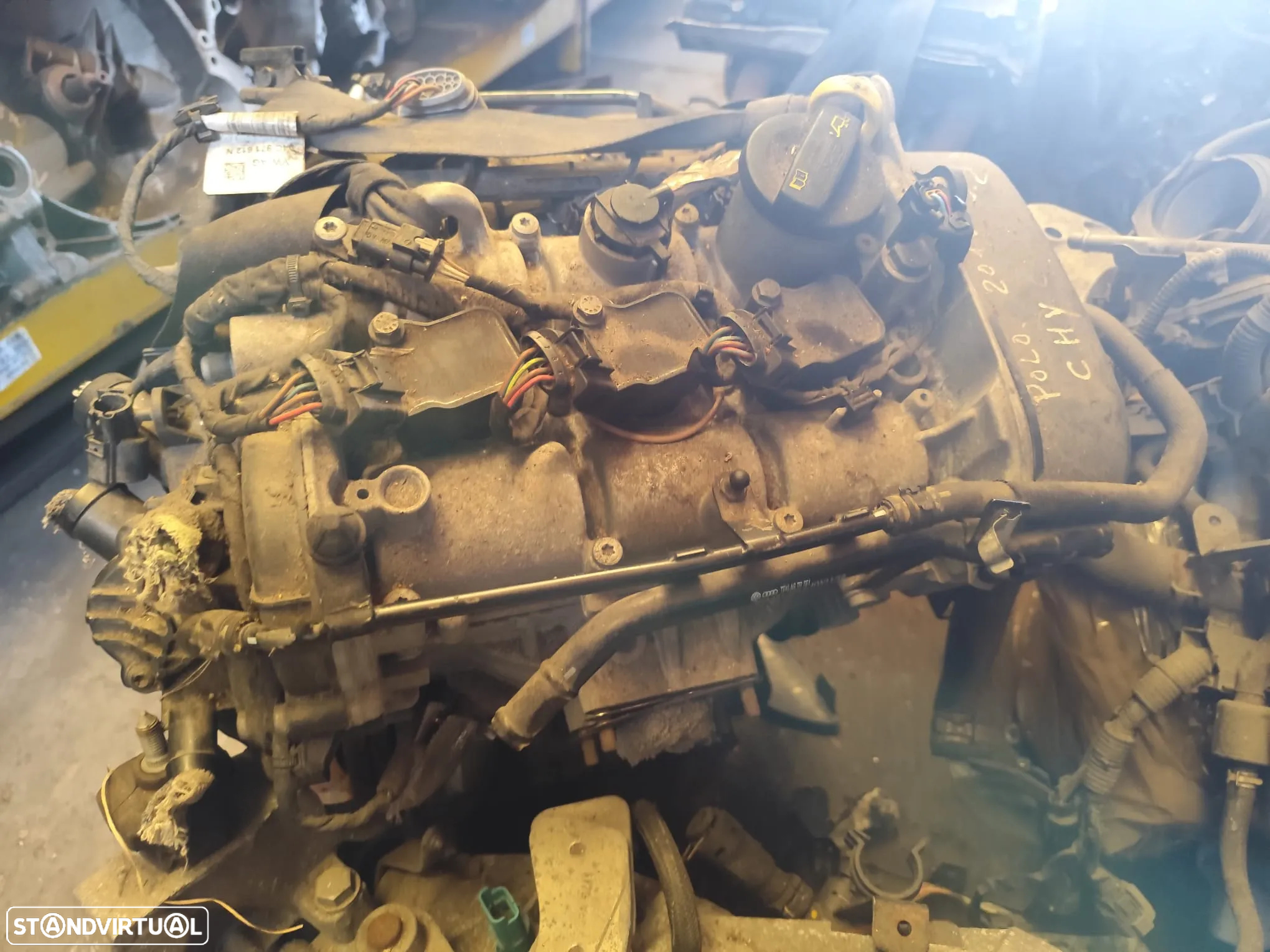 VW POLO 6R MOTOR 1.0 GASOLINA REF: CHYC - M031 - 5