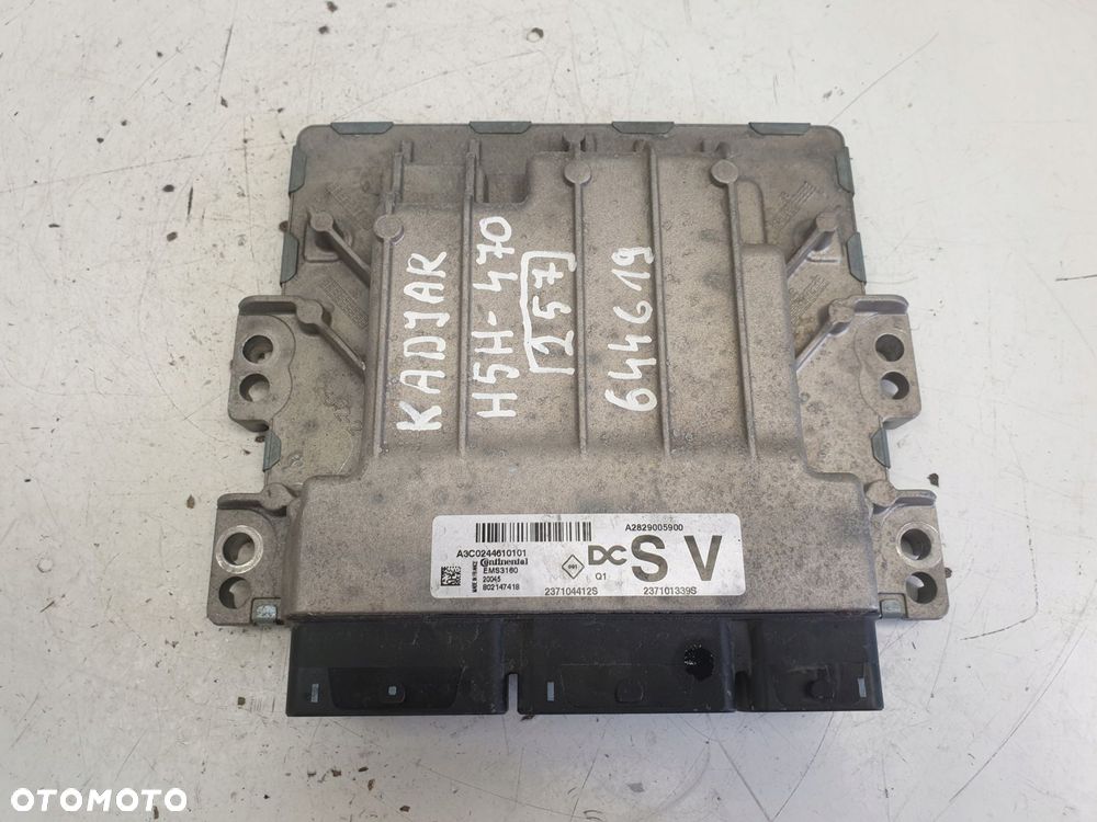 Dacia Duster II 1.3 TCe STEROWNIK SILNIKA komputer - 1