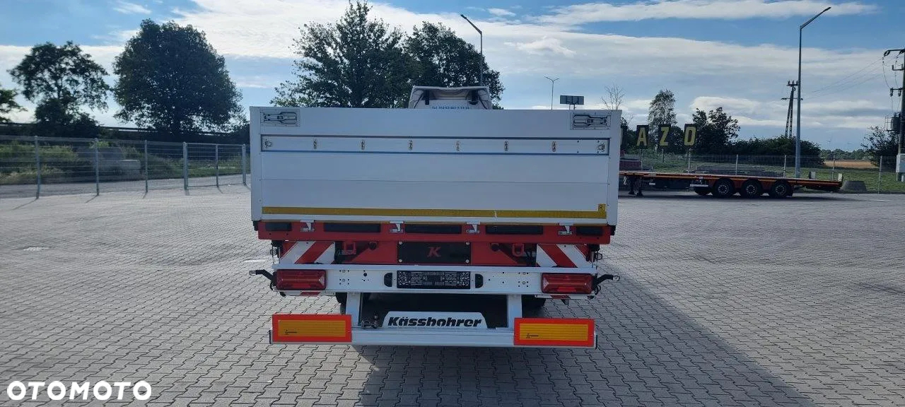 Kassbohrer Kaessbohrer naczepa platforma rozciągana, burty aluminiowe - 4