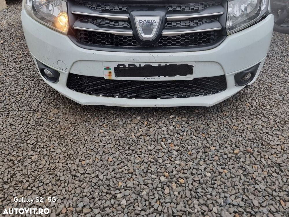 Bara fata Dacia Dacia Logan II MCV 2013 - 2016 Blanc Glacier DV369 (1422) model fara ... - 1
