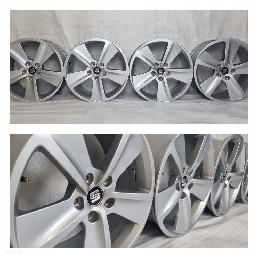 FELGI SEAT LEON ATECA SKODA VOLKSWGEN AUDI 7,5X17 17 ET51 5X112 57,1 - 2