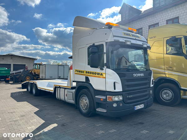 Scania P400 autolaweta pomoc drogowa 2011 6x2