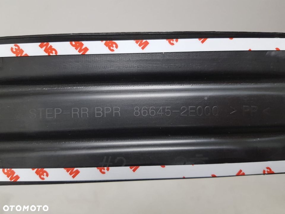 HYUNDAI TUCSON 05-09 LISTWA NAKŁADKA OZDOBNA ZDERZAKA TYŁ TYLNEGO NOWA 86645-2E000 - 4