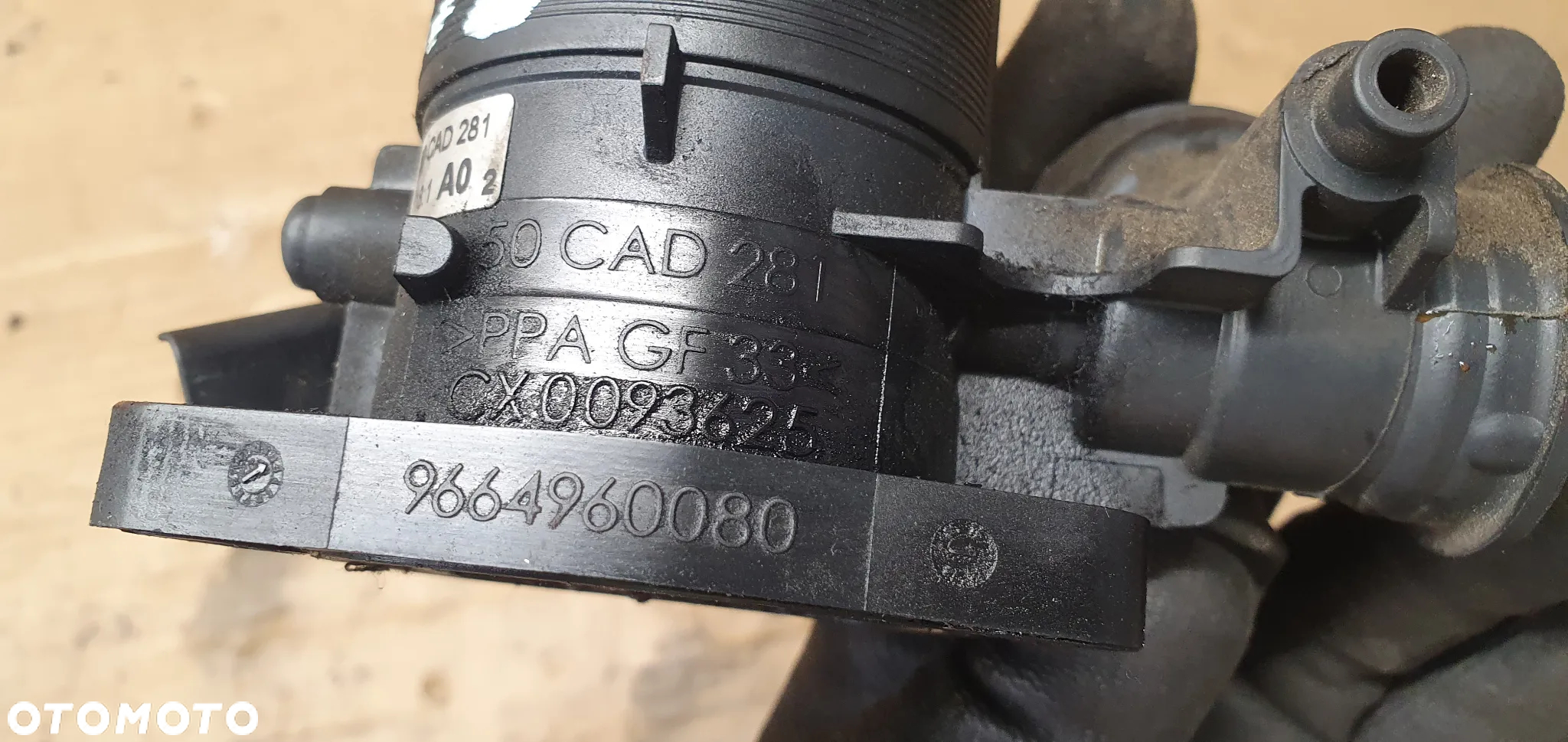Przepustnica Fiat Scudo 2.0 HDI 9664960080 - 7
