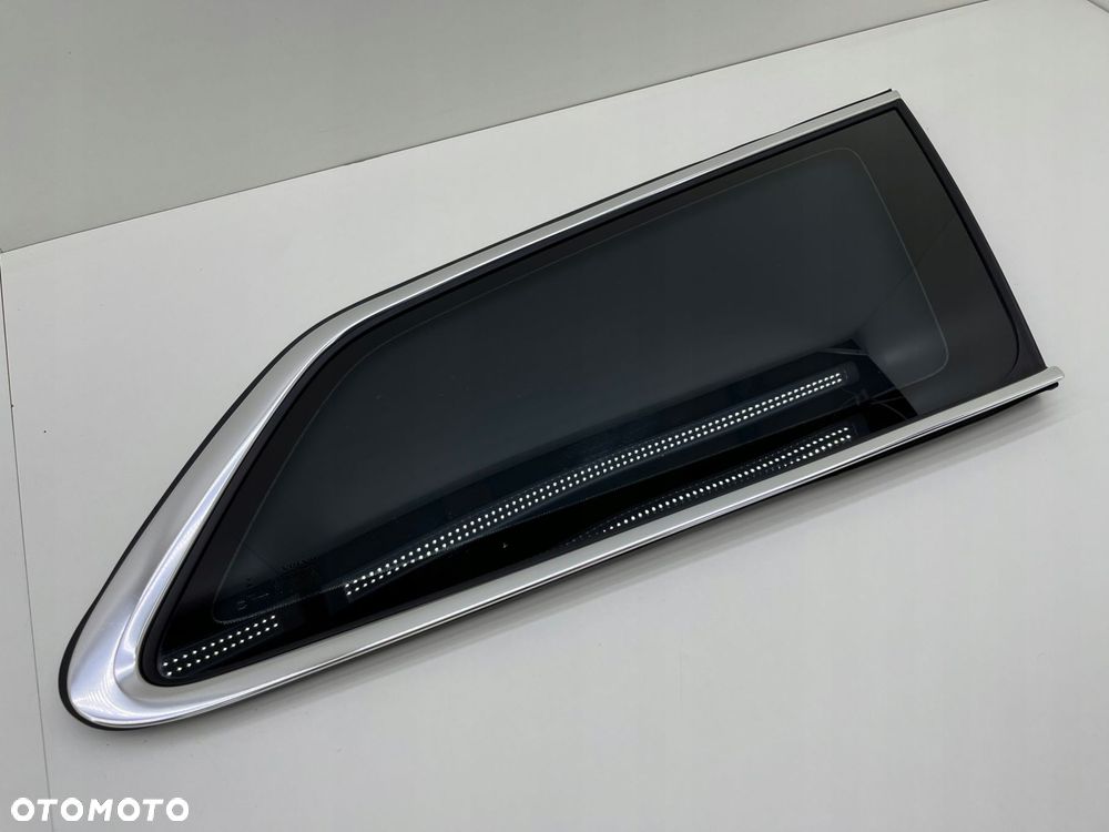 VOLVO V90 SZYBA KAROSERYJNA BOCZNA PRAWA TYŁ CHROM 2019 32219283 - 2
