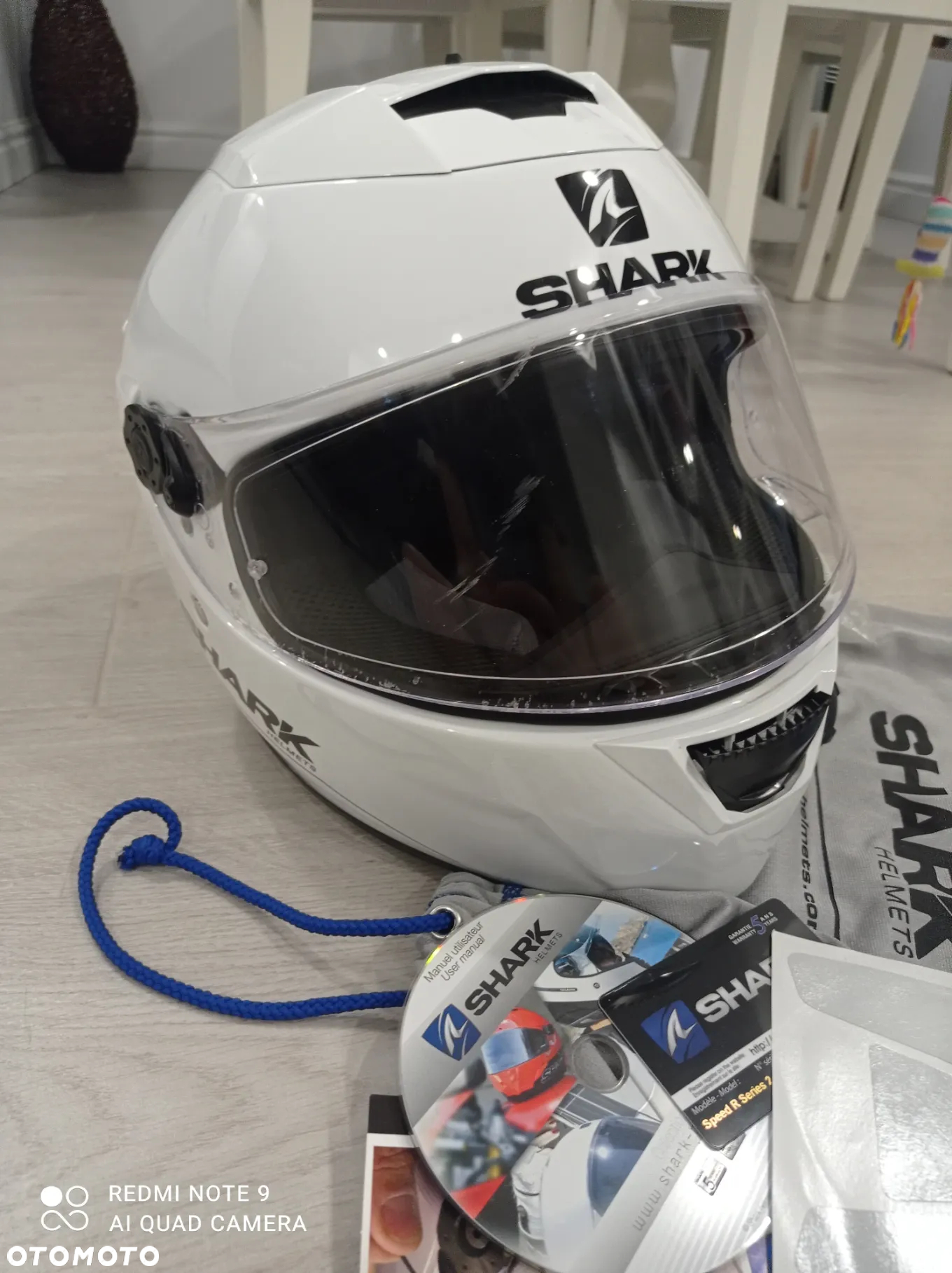 Kask Shark Speed -R Blank rozmiar XS + Interkom - 3