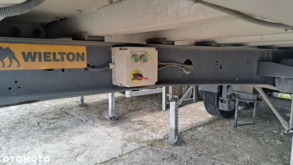 Wielton NW-3 / waga 6,2t / poj. 38m3 / elek. dach / Teflon / 20 naczep r.2022 - 15