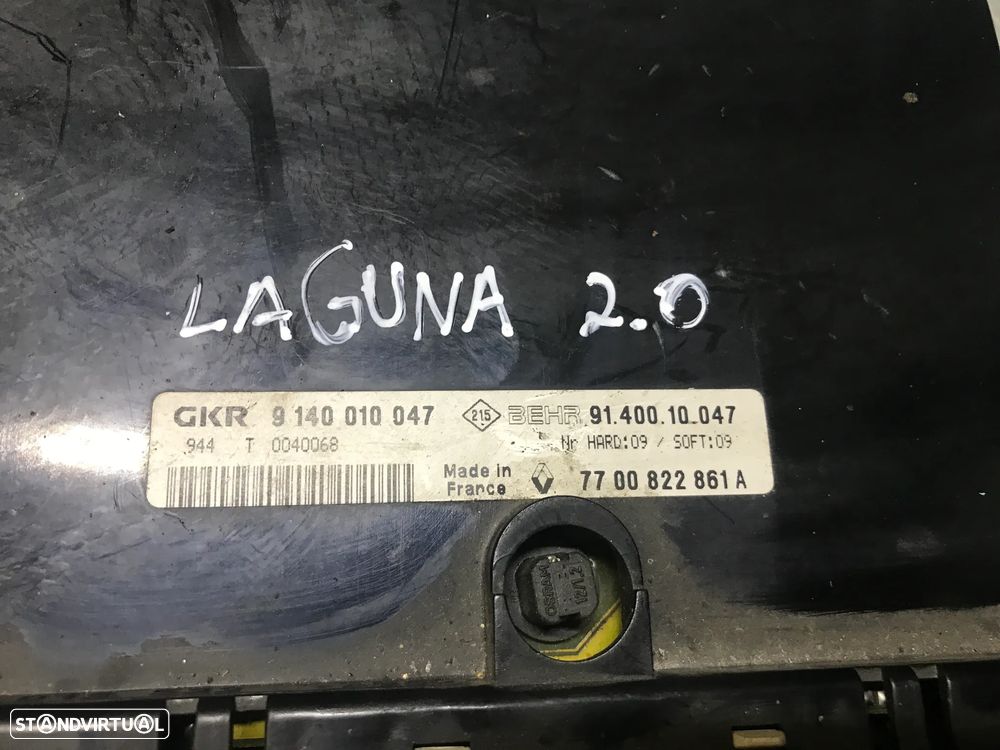 COMANDO SOFAGEM / AC AUTOMATICO RENAULT LAGUNA I 9140010047 7700822861A - 2
