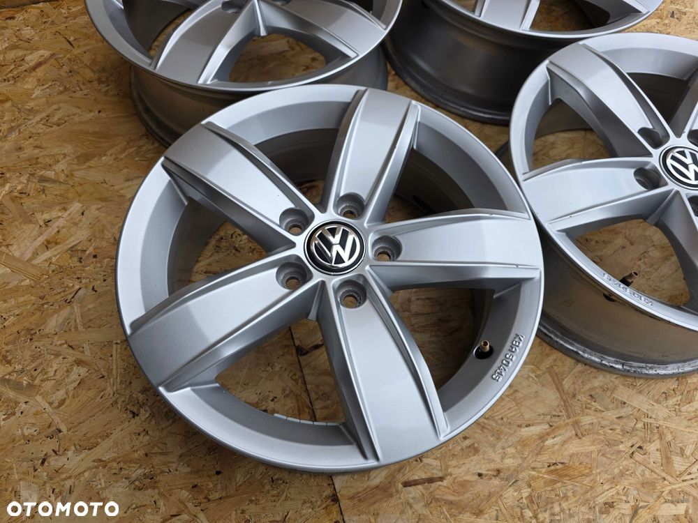 [1389] Felgi aluminiowe 16 cali VW ORYGINALNE et43 5x112 6Jx16H2 T-Roc Golf Caddy - 12