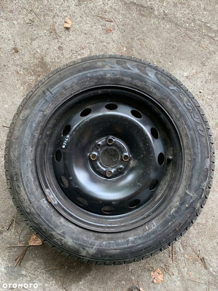 Koło zapasowe felga opona Fiat Stilo 195/65R15 WWA - 1