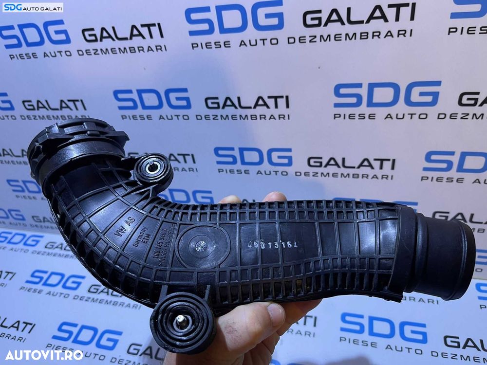 Tub Tubulatura Conducta Presiune Aer Radiator Intercooler Skoda Yeti 1.8 TSI CDAA CDAB 2010 - 2013 Cod 1K0145840R [D0416] - 3