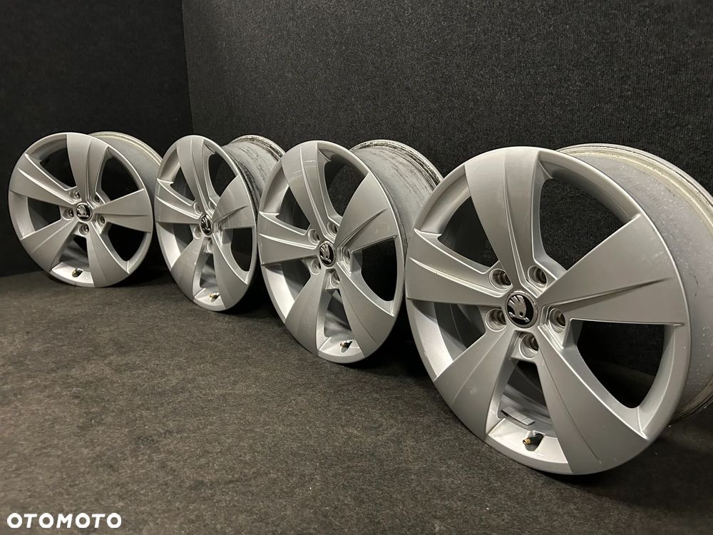 Alufelgi Skoda Superb III, Kodiaq, Karoq 17 cali 5x112 4szt. ładne! - 1