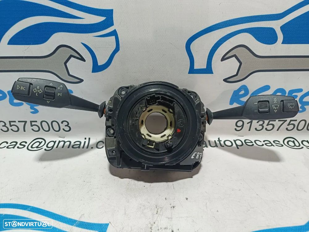 FITA AIRBAG BMW SERIE 1 E87 LCI 61316955679 6955679 SERIE 1 E81 E82 E88 SERIE 3 E90 E91 E92 E93 X1 E84 X5 E70 X6 E71 E72 Z4 E89 MANETE MULTIFUNÇÕES COMUTADOR - 1