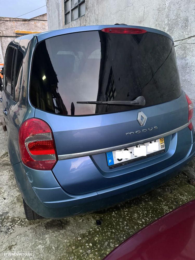 RENAULT Modus 1.2 16V  ano 2010 ref motor: D4F784 para peças