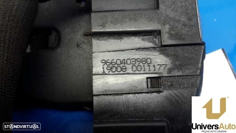 FECHADURA MALA / PORTA TRASEIRA PEUGEOT 207 SW 2008 -9660403980 - 3