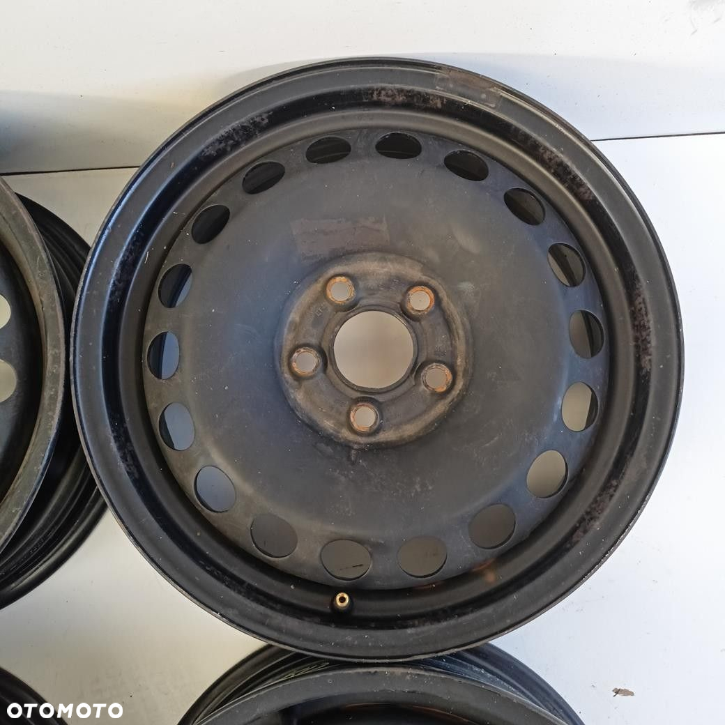 Felgi 5x100 15 Vw Polo 2G + Kołpaki 4szt (F2597) - 5