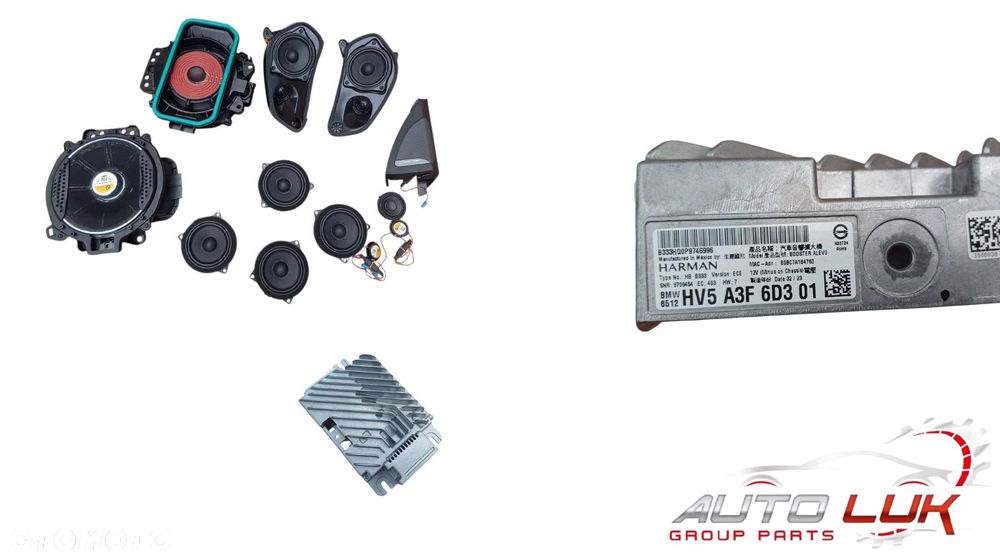 AUDIO WZMACNIACZ GŁOŚNIK HARMAN KARDON BMW X7 G07 - 1