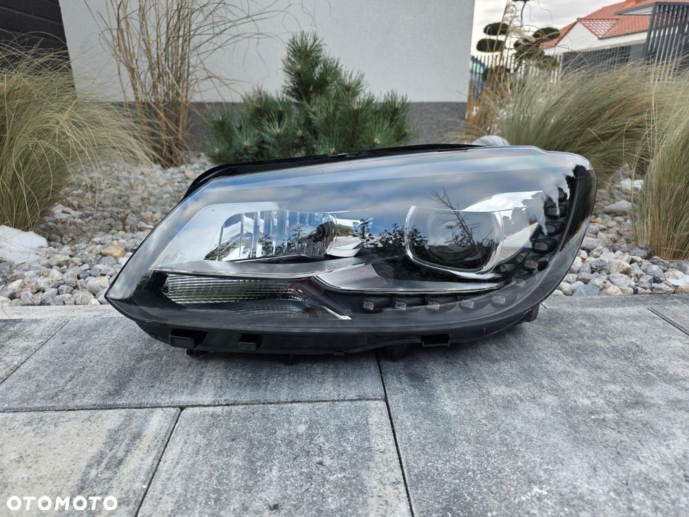 vw touran 1t1 lift lampa lewa przód bi xenon dynamic led 1t1941751 - 1