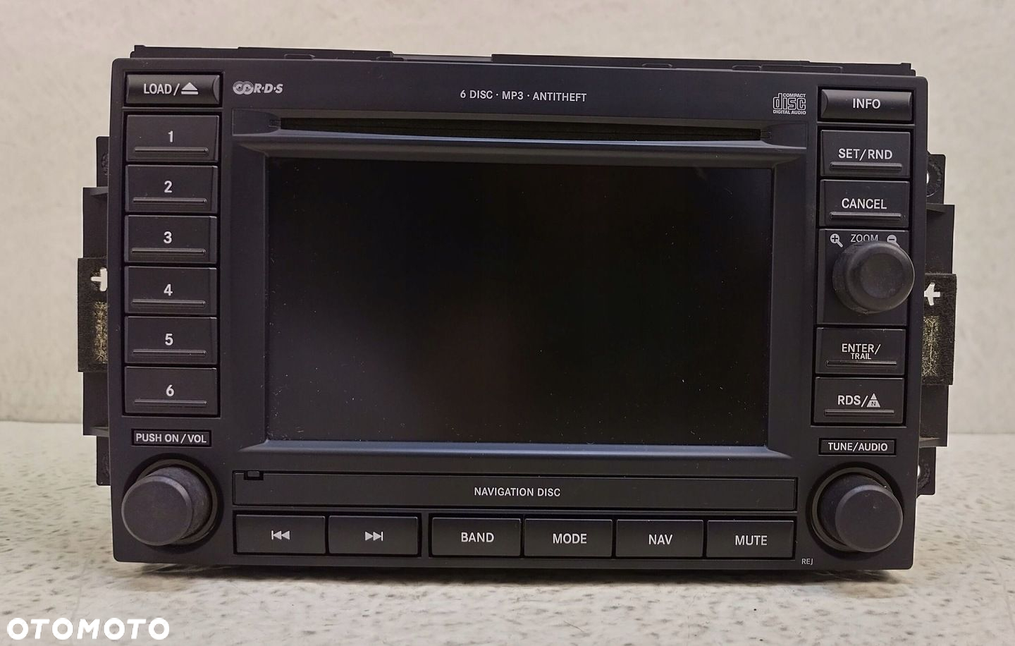 JEEP GRAND CHEROKEE 3 III WK 04-10 RADIO NAWIGACJA EKRAN 05064171AD - 2