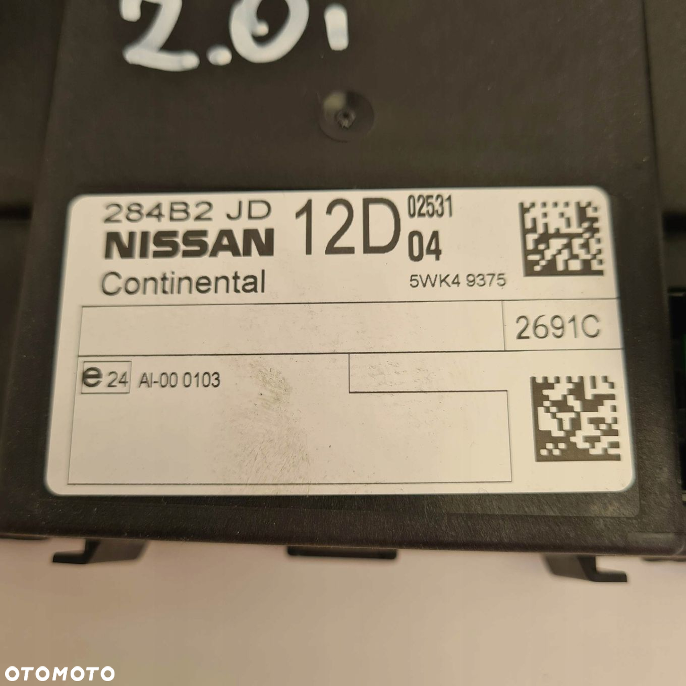 NISSAN QASHQAI J10 LIFT 2.0B MODUŁ KOMFORTU BCM - 2