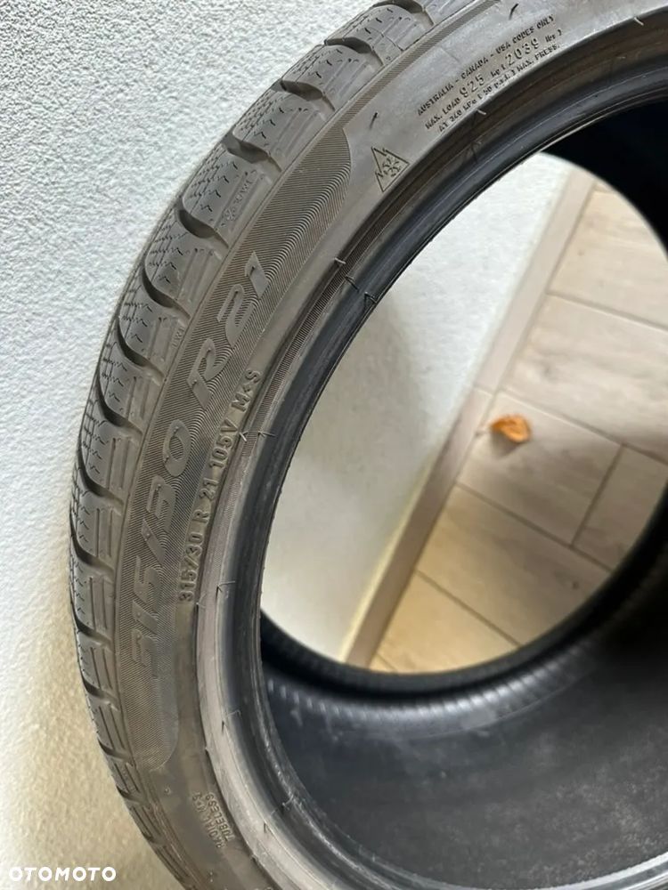 Komplet 4 opon zimowych Pirelli Winter 2x 275/35 R21 103V XL + 2x 315/30 R21 105XL– idealny do Porsche, Mercedesa, BMW i więcej! - 11