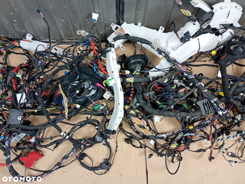 wiązka kabiny konsoli komory silnika instalacja bmw 3 g20 2.0 d europa - 3