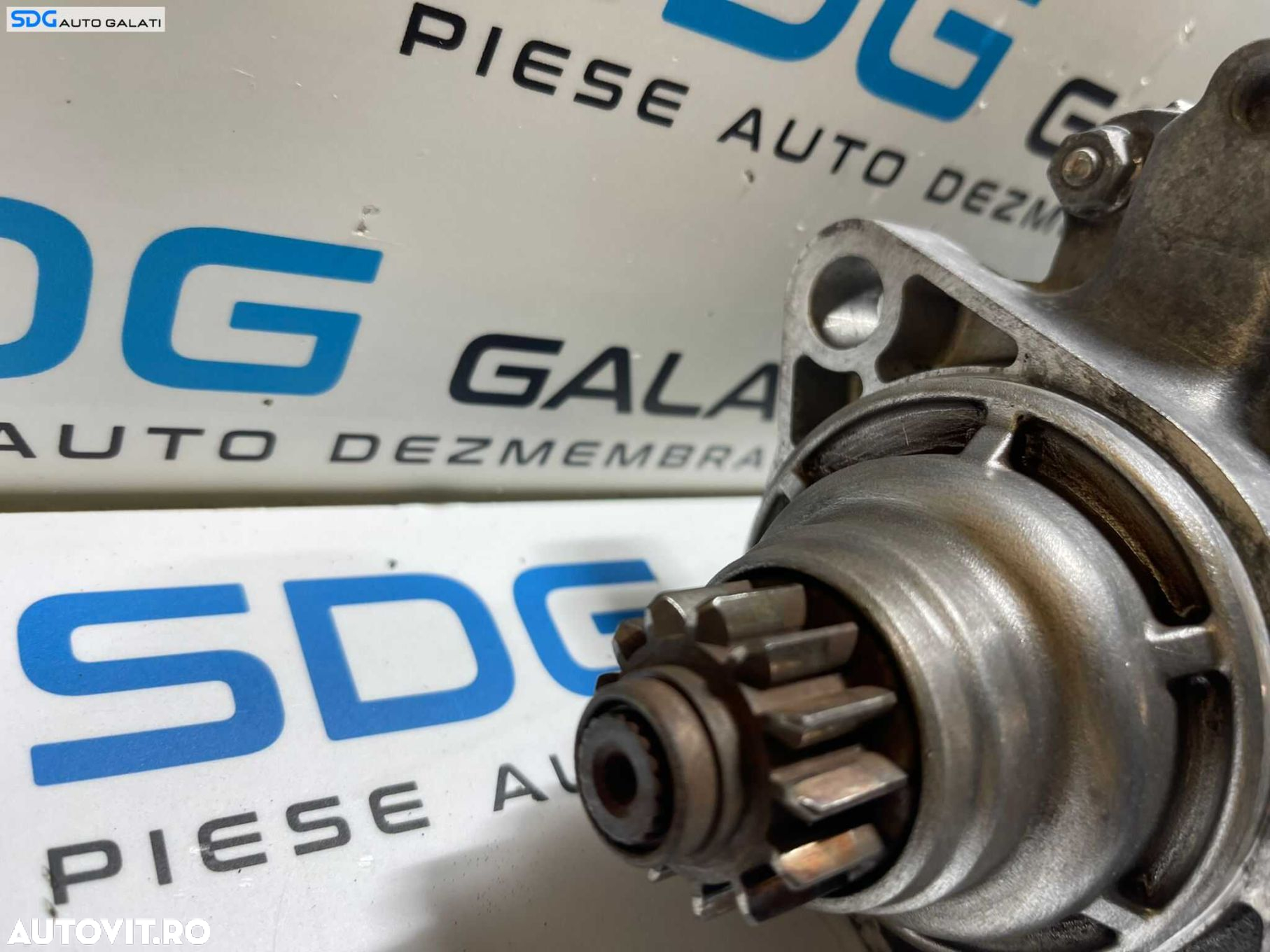 Electromotor cu 13 Dinti Skoda Fabia 2 1.6 TDI CAY CAYA CAYB CAYC 2007 - 2015 Cod 02Z911024B [B3600] - 8