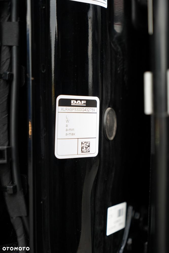DAF XG 480 / ZESTAW TANDEM / 120 M3 / PRZEJAZDOWY /  OŚ PODNOSZONA / KLIMA POSTOJOWA /  WECON  / SAF / 2023 R - 36