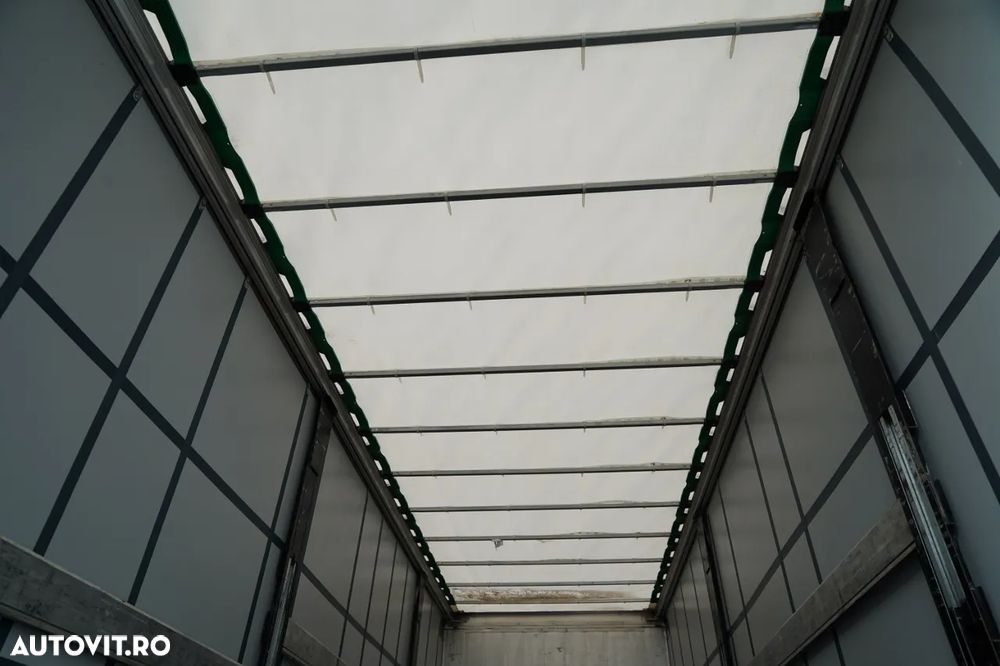 MAN TGX 26.470 / 6x2 / CORTINĂ / SOLO / 6x2 / 120 m3 / PUNȚĂ RIDICATĂ / I-PARK COOL / BALANȚĂ PODEA / - 17