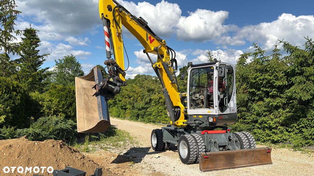 Wacker Neuson Koparka Kołowa 6 TON Wacker NEUSON 6503 -2 Pług Ramię Long 3 Łamane POWERTILT Lenhoff Klimatyzacja łyżki przedsiębierne MS03 6503 ew65 wiertnica  Takeuchi TB175W Yanmar B75W widły grabie - 2