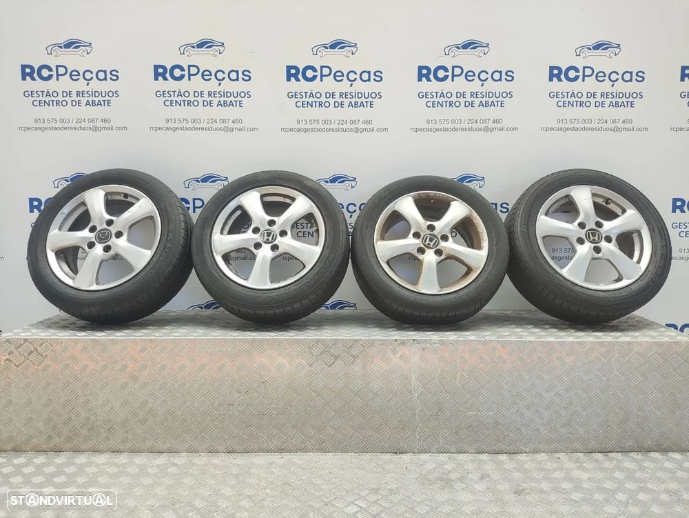 Conjunto jantes 16 Honda Civic VIII 6.5J ET55 5x114.3 SMG665A - 1