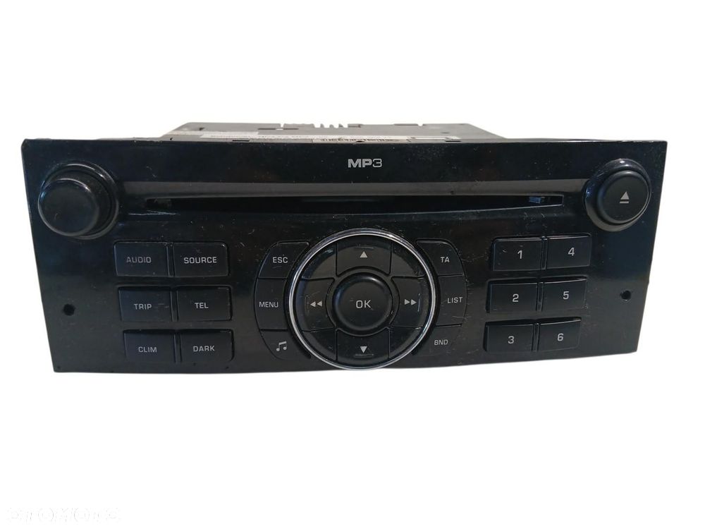 RADIO CD PEUGEOT 407 9664636277 - 1