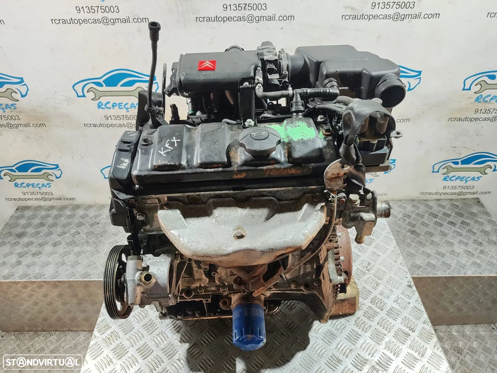 Motor Completo PSA Peugeot Citroen 1.4i 8v 75cv KFX - 1