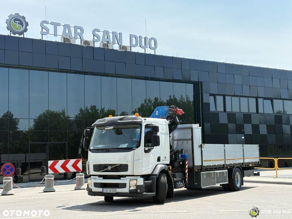 Volvo FE 240 4x2 HMF 1560 K3 HDS Żuraw Rotator Crane Kran - 10