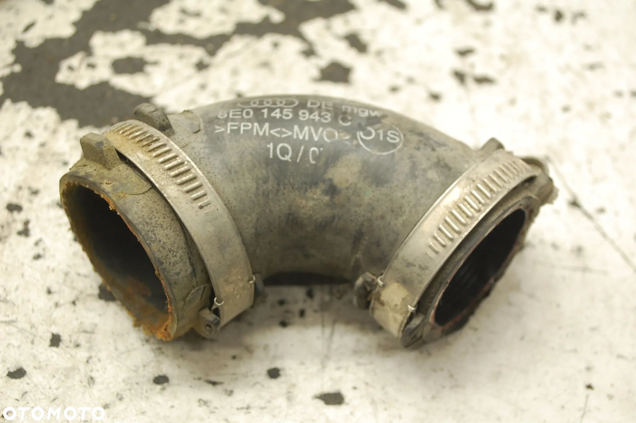 RURA PRZEWÓD INTERCOOLERA 8E0145943C AUDI A4 B7 3.0 TDI A6 C6 - 1