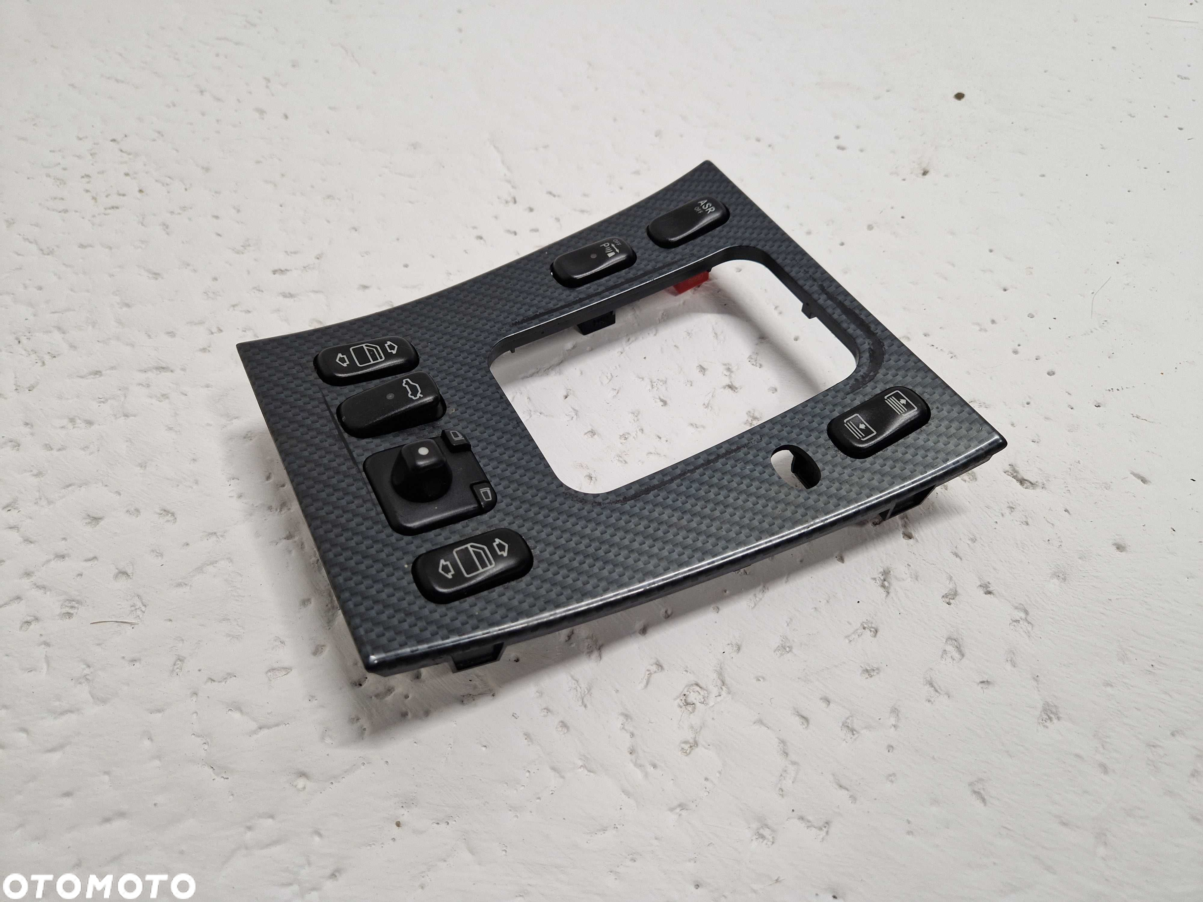 Komplet Ramka Biegów Przyciski Przełączniki Mercedes CLK W208 - 4
